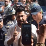 रवि लामिछानेलाई रूपन्देही अदालतमा उपस्थित गराइँदै